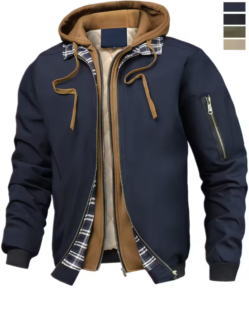 Herre Heavyweight Bomberjakke – Robust, Varm og Stilfuld