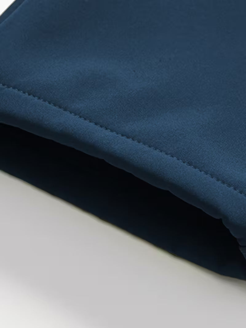 Herre Varmt Vindtætte Cargobukser – Funktionelt Vinterdesign med Bælte & Lynlåslommer