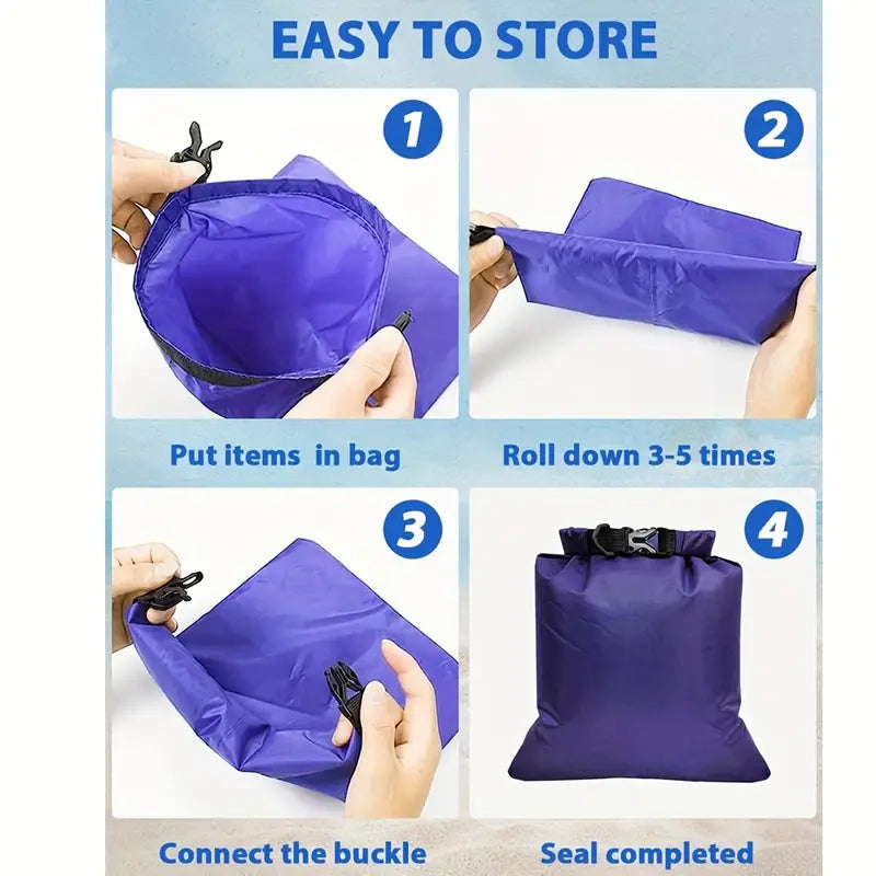 10 stk. Udendørs Opbevaringspose Sæt – Ultralette & Holdbare