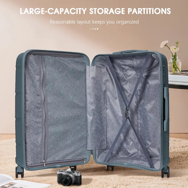 13"/20" Trolley Kuffert med Lydløs Lynlås & All-Terrain Hjul – Rejsetaske med Stil og Funktion