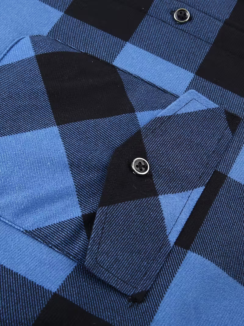 Herre fleece-foret hættetrøje – Afslappet & Sporty