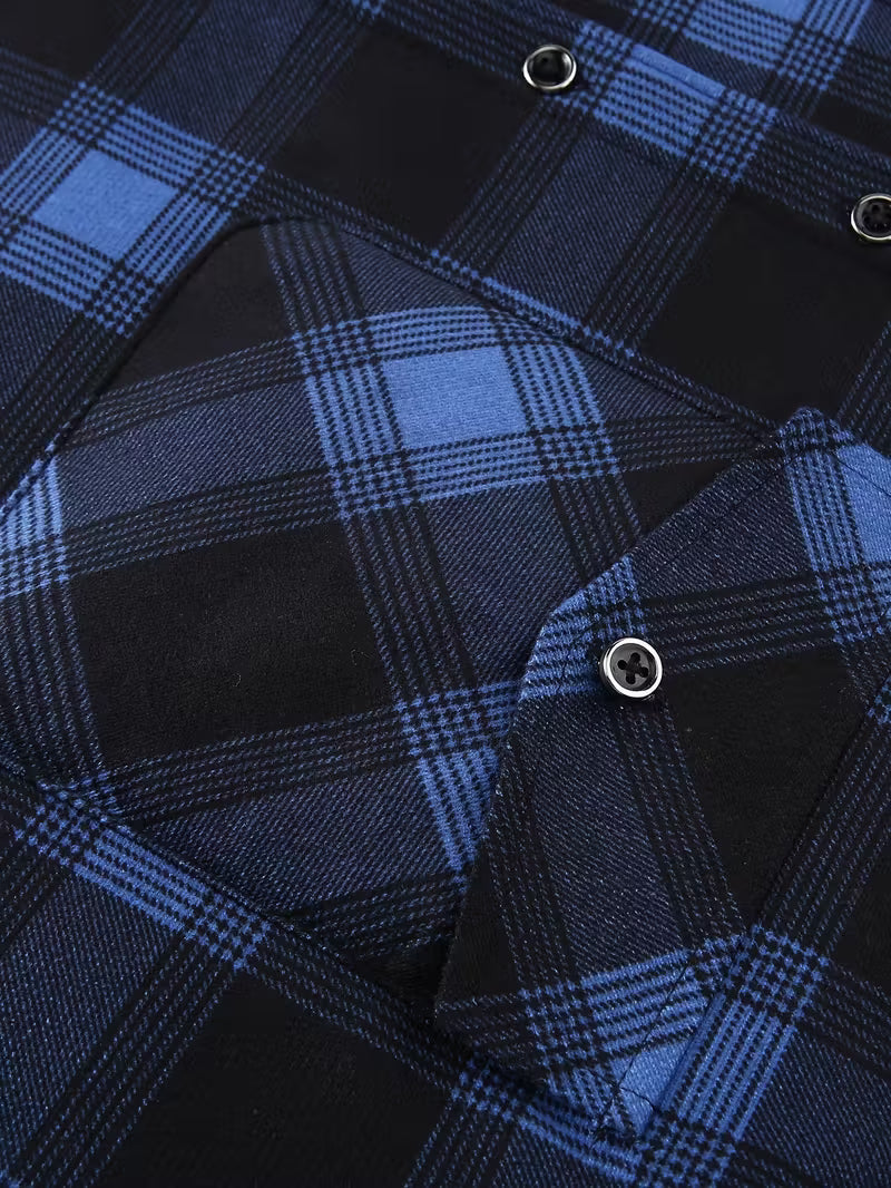 Herre fleece-foret hættetrøje – Afslappet & Sporty