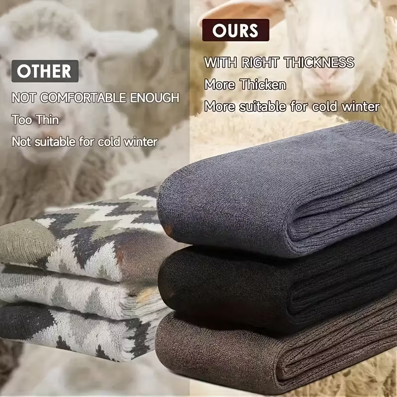 Tykkere Vinterfløjlssnesokker – Komfort & Varme til Mænd