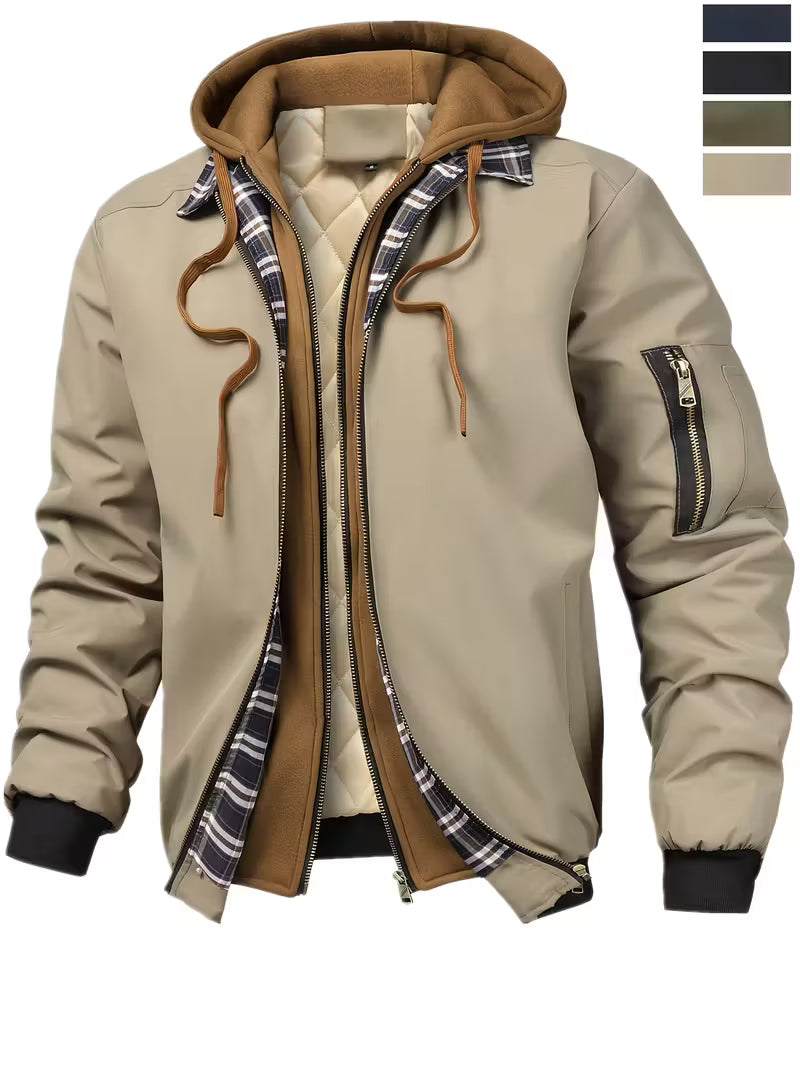 Herre Heavyweight Bomberjakke – Robust, Varm og Stilfuld