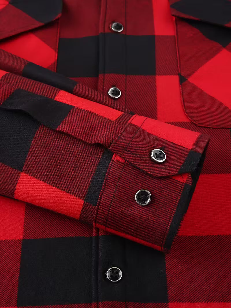 Herre fleece-foret hættetrøje – Afslappet & Sporty