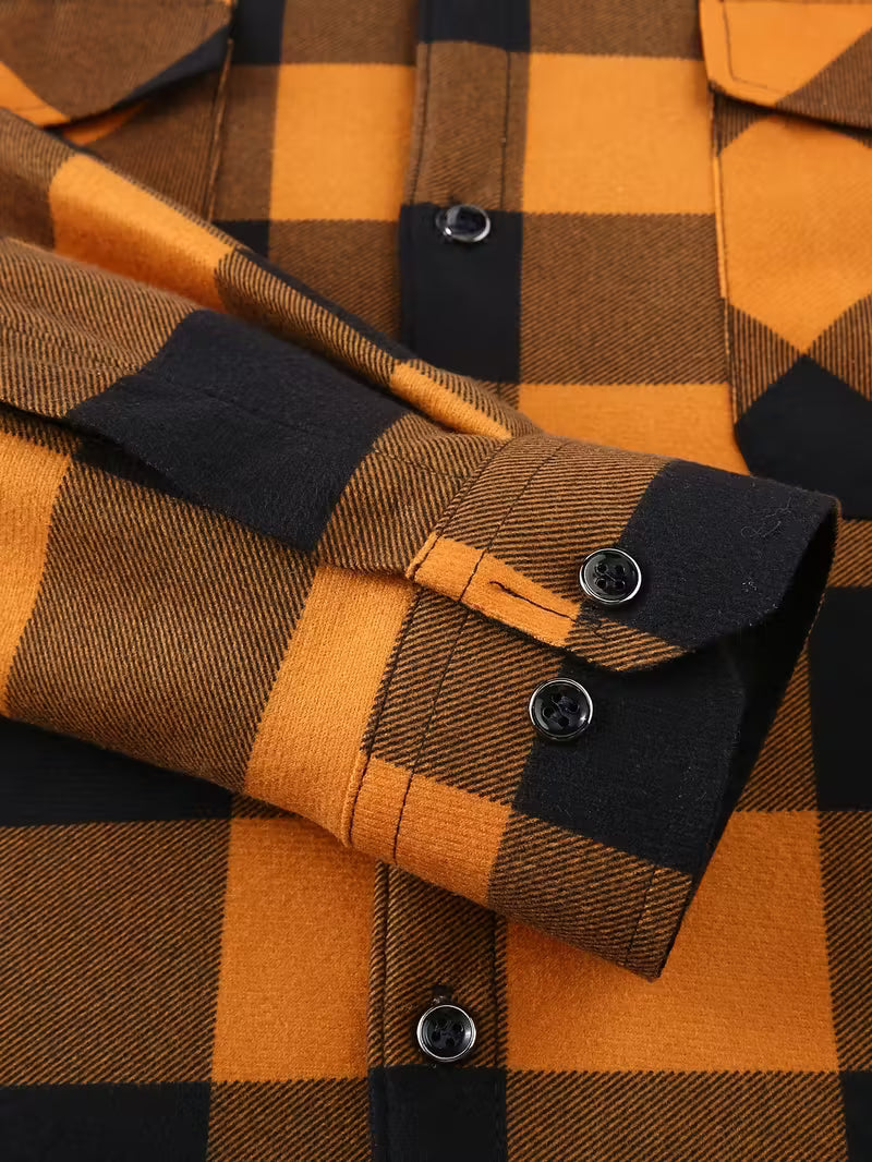 Herre fleece-foret hættetrøje – Afslappet & Sporty