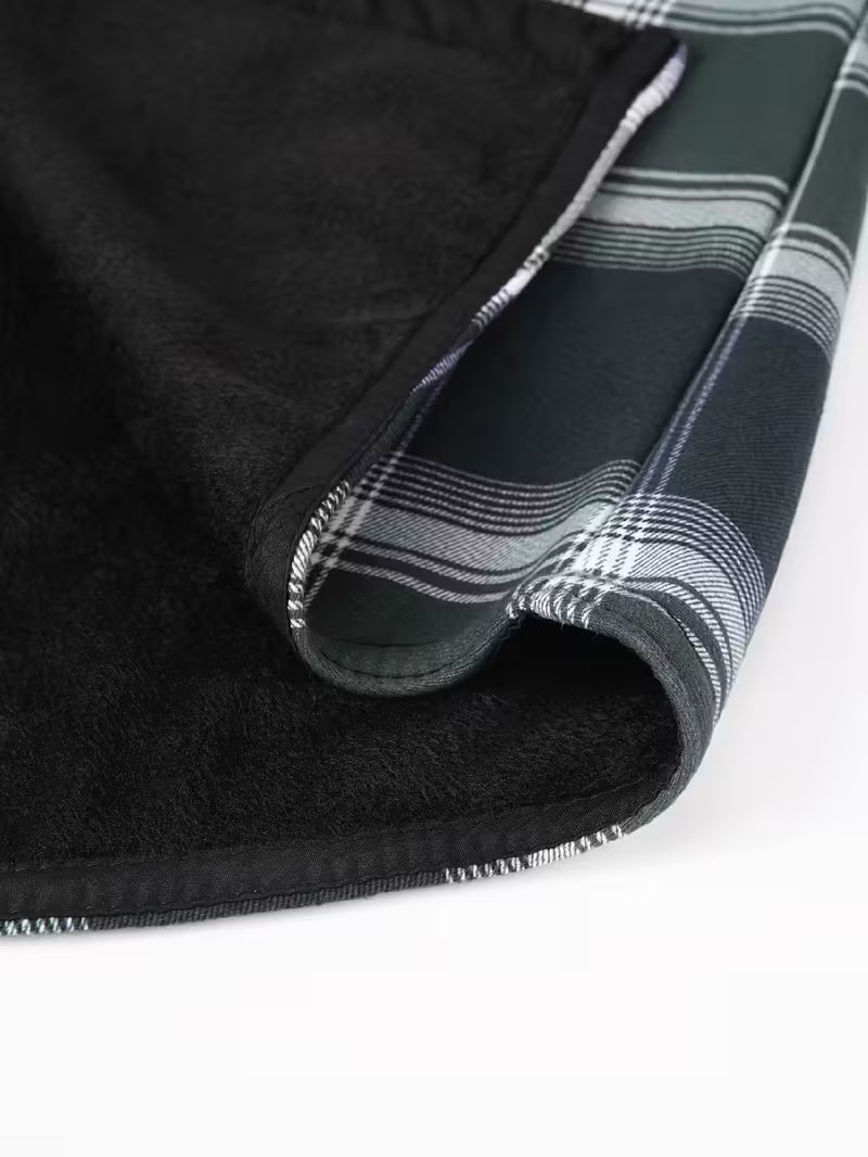 Herre fleece-foret hættetrøje – Afslappet & Sporty