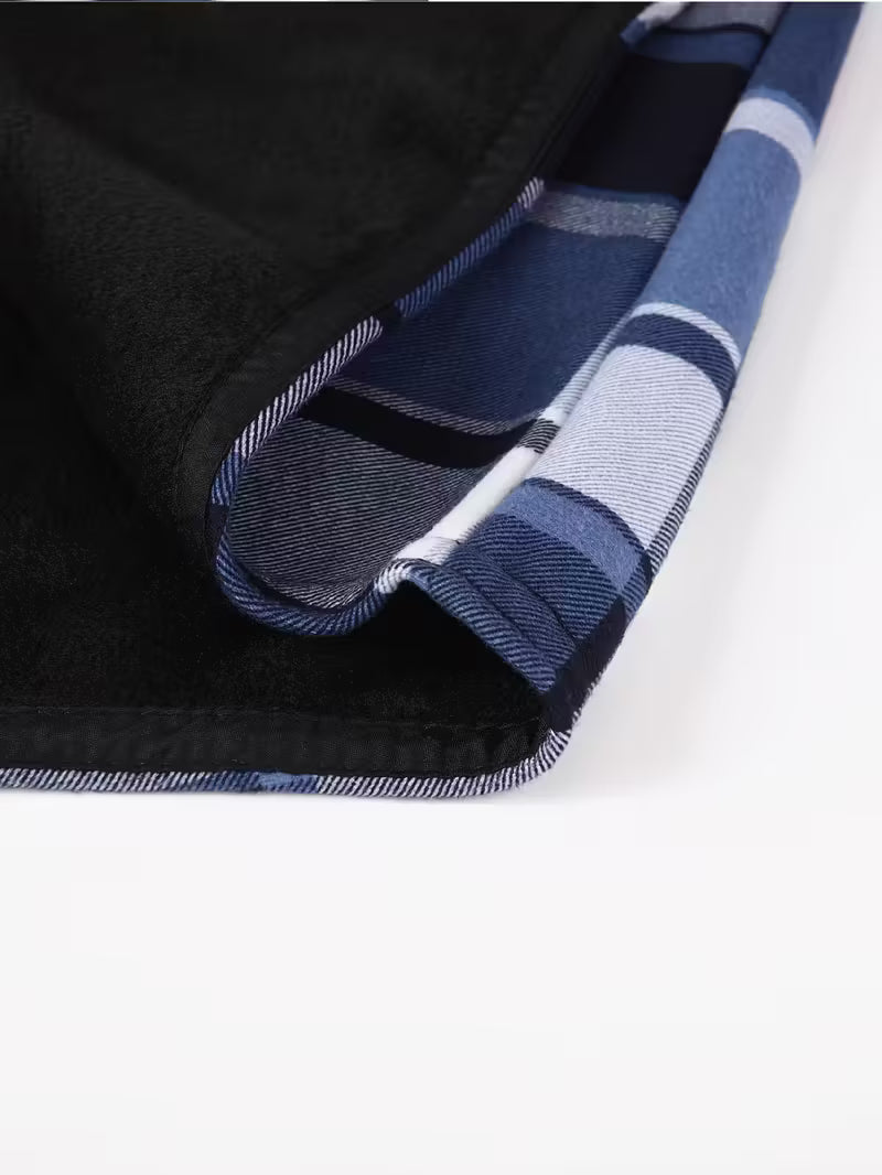 Herre fleece-foret hættetrøje – Afslappet & Sporty