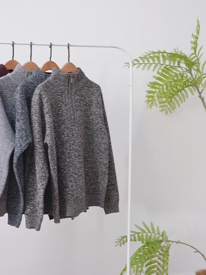 Herre Termisk Fleeceforet Sportstrikket Sweater – Komfort og Funktion i Ét